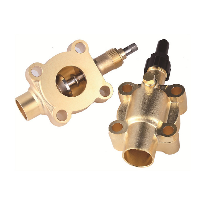DN6  DN80 Sistema central de CA con válvula de apagado Resistente a bajas temperaturas para sistemas de refrigeración a gran escala