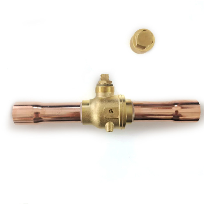 DN4-DN100 Válvula de bolas de refrigeración / Válvula de bolas para 0-4,5 MPa Presión -40°C+150°C