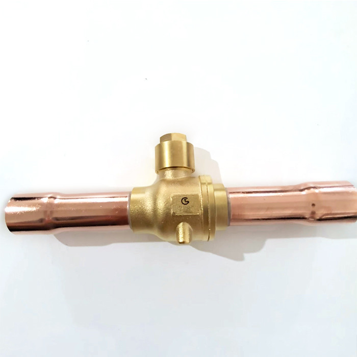 0-4,5 MPa Presión válvula de bolas subcrítica Válvula de bolas soldadora para refrigeración