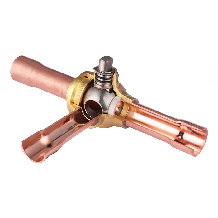 DN4-DN100 DN Presión 7/8 válvula de refrigeración de bolas para refrigerantes CFC HCFC HFC