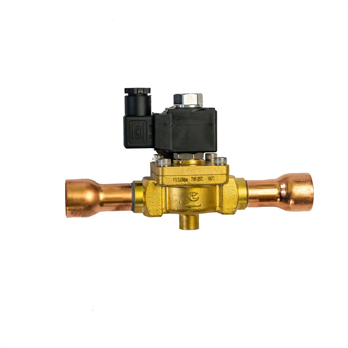 N/O N/C Válvula de solenoide para refrigerante para el congelador de control de presión 0 ¥3.0MPa Válvula de solenoide DN1 ¥DN16