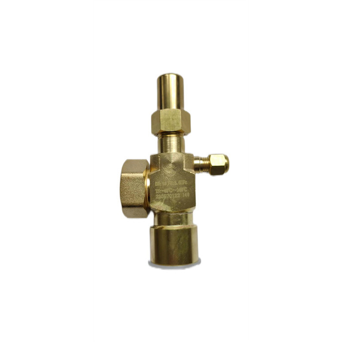 Presión DN4-DN50 válvula de servicio de cierre de refrigeración y accesorios para 40°C+150°C y 0-4,5 MPa
