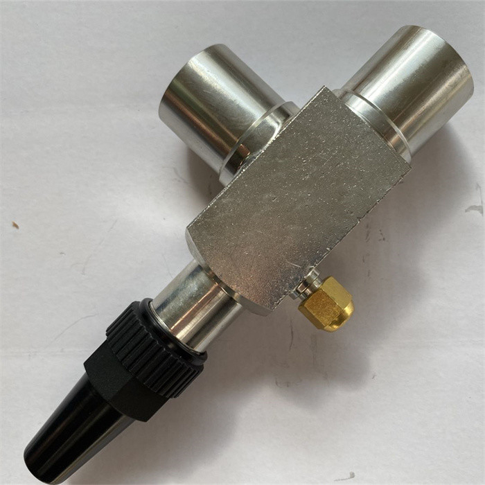 Válvula de ángulo de refrigeración CE para CFC HCFC HFC R717 Presión hidráulica 9.5MPa