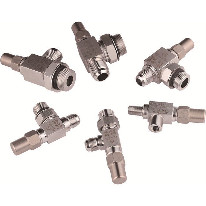 DN4  DN40 válvula de bolas de CO2 para rango de temperatura de -40 °C  140 °C en aplicaciones industriales