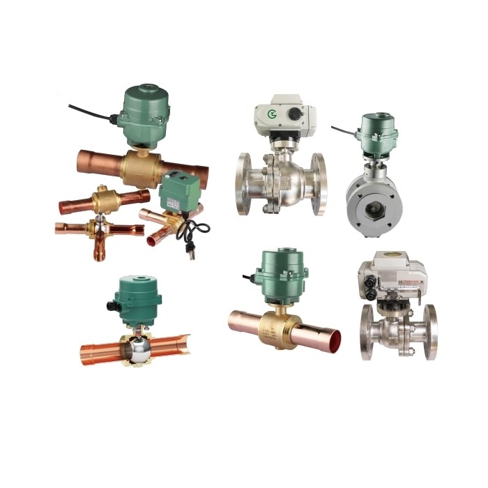 1.0-2.5 Valva de expansión eléctrica de refrigeración de grado de precisión IP67 para refrigerantes HCFC