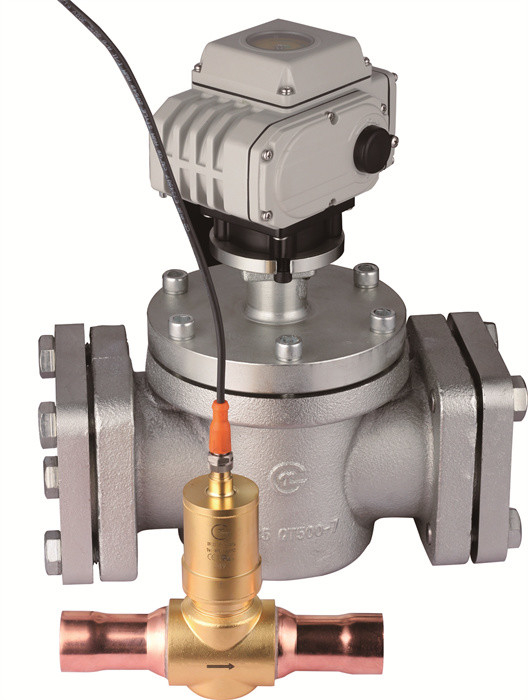 1.0-2.5 Valva de expansión eléctrica de refrigeración de grado de precisión IP67 para refrigerantes HCFC