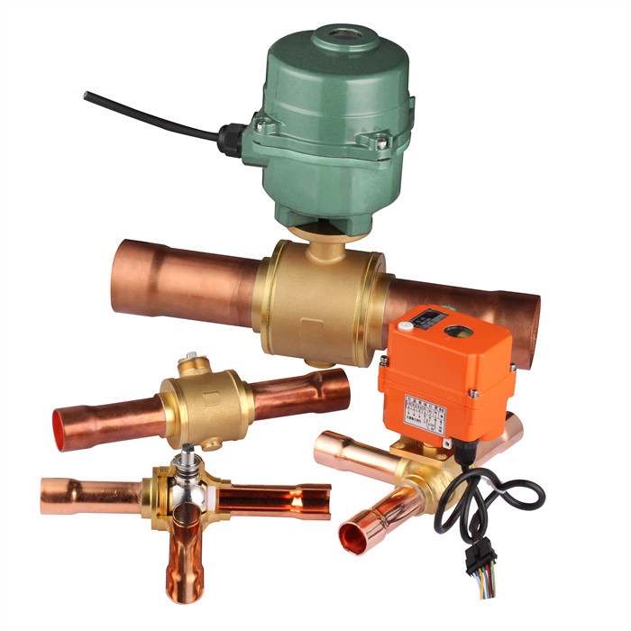 1.0-2.5 Valva de expansión eléctrica de refrigeración de grado de precisión IP67 para refrigerantes HCFC