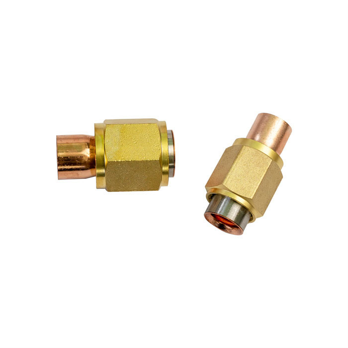 CFC HCFC HFC Fittings de refrigerante de conexión rápida / manguera de refrigeración para una refrigeración óptima en la industria de bebidas