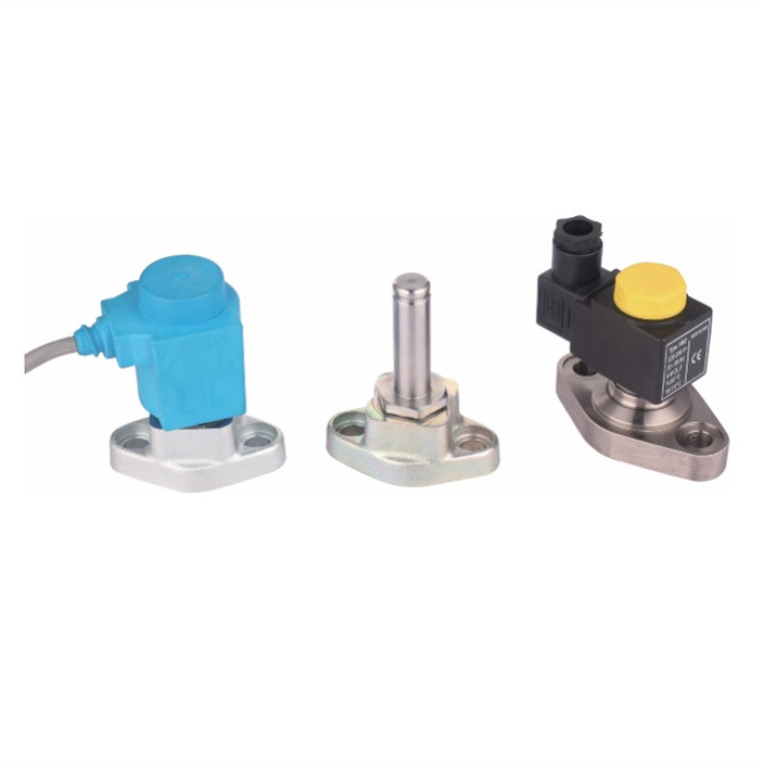 0-3.0 MPa 3/8 Tipo de brida de válvula de refrigerador con solenoide con una alta fiabilidad
